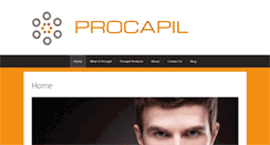 Desktop Screenshot of procapil.org